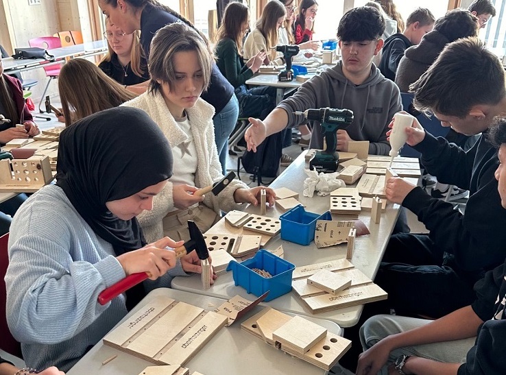 Breite Branchenpalette am Berufsfindungstag an der Realschule