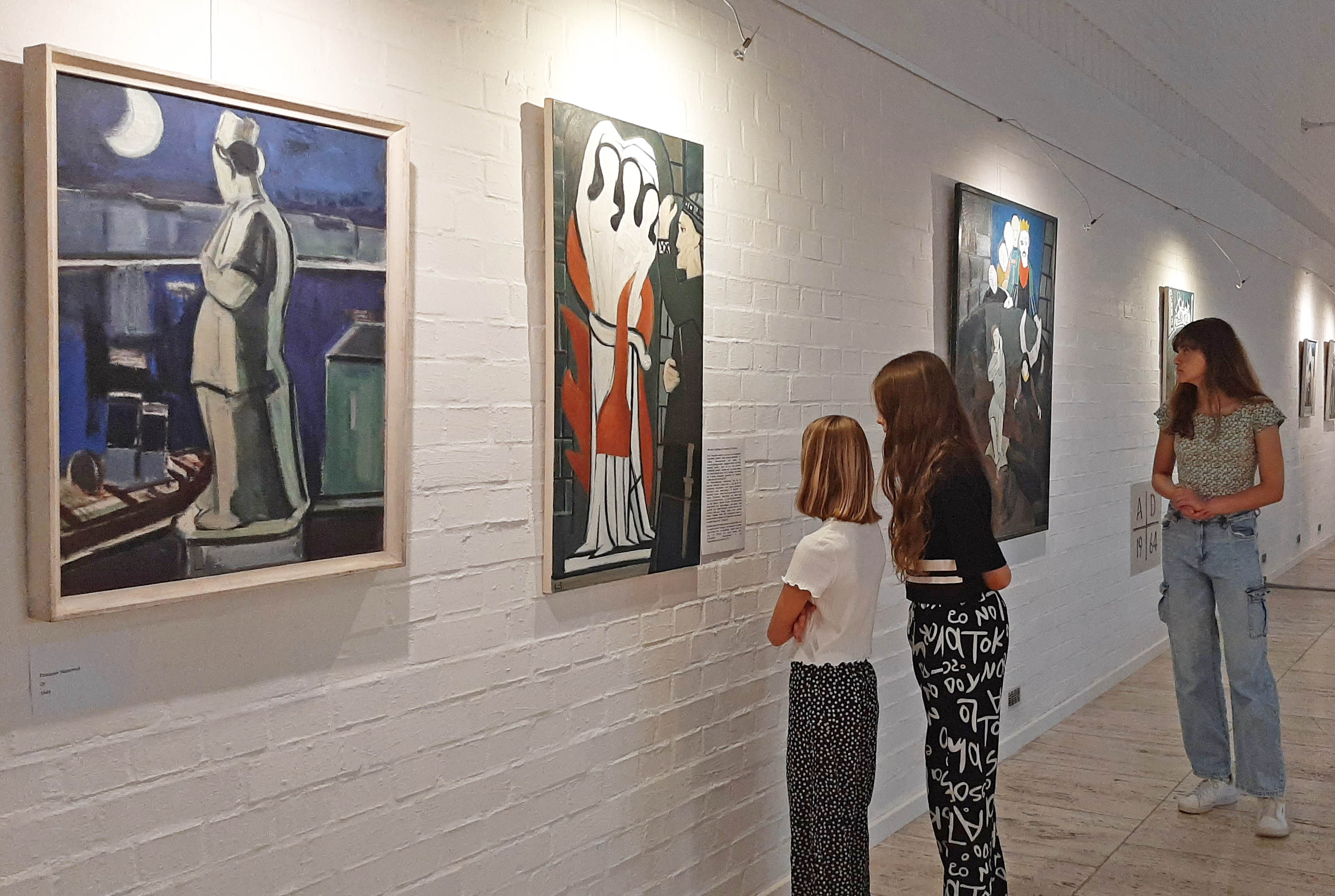Fünftklässler erleben Kunst von Josef Karl Nerud