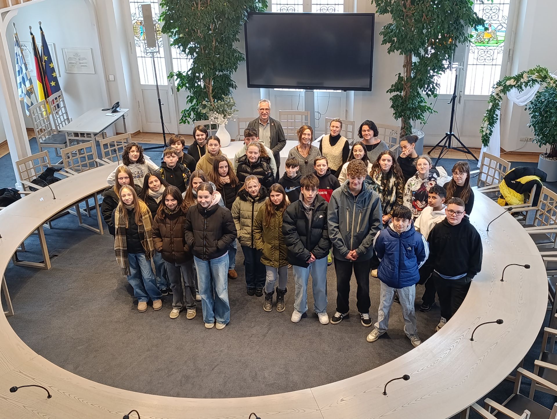 Französische Austauschschüler zu Gast an der Realschule