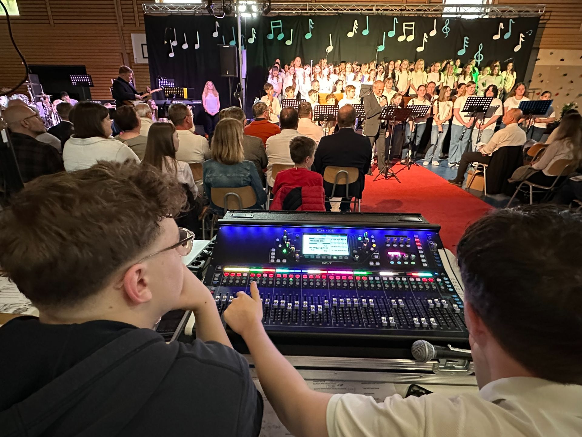 Das Technik-Team der Realschule Simbach leistet wertvolle Arbeit
