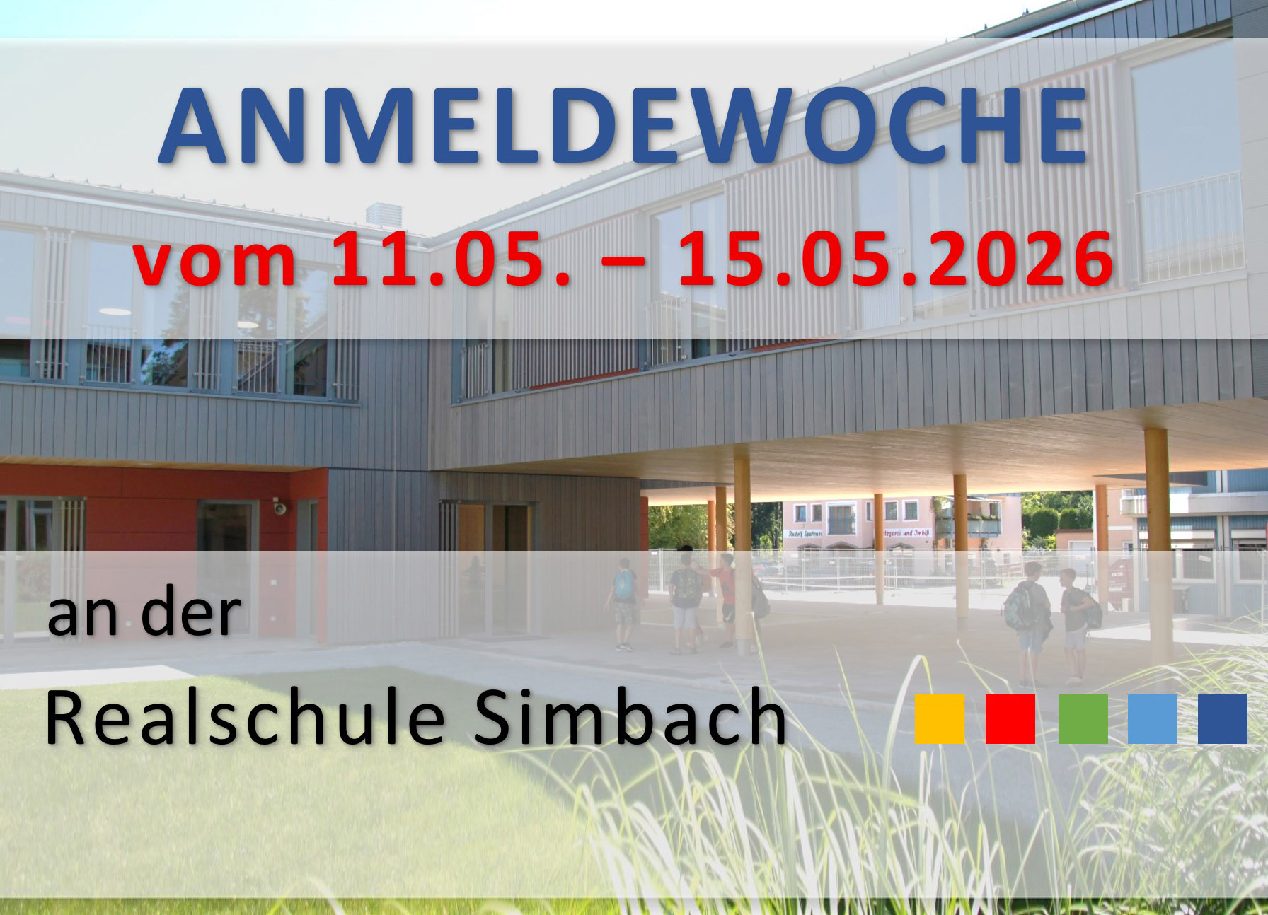 Anmeldung an der RS Simbach